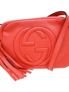 Gucci Pink Soho Shoulder Bag 308364 498879 NQ09583